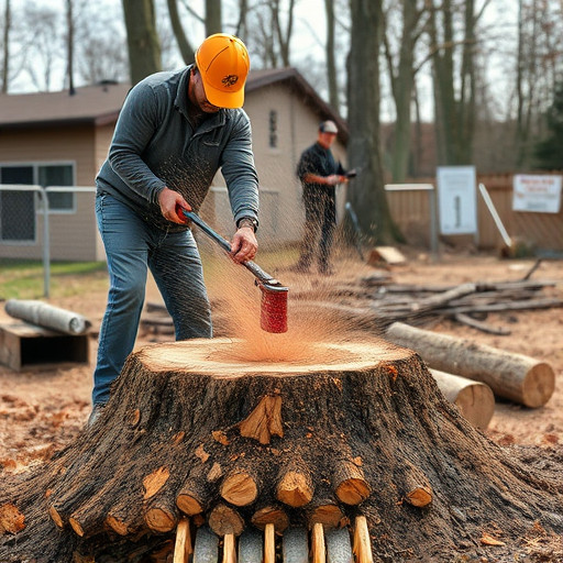 stump grinding