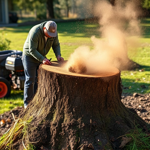 stump grinding