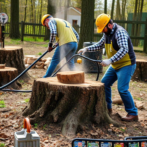 stump grinding