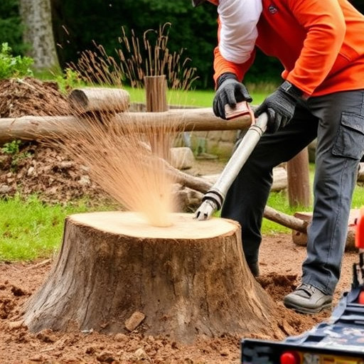 stump grinding