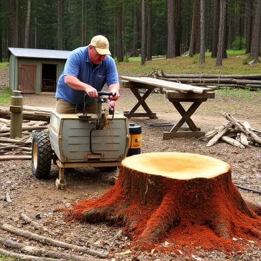 stump grinding