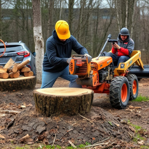stump grinding