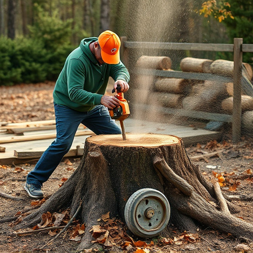 stump grinding