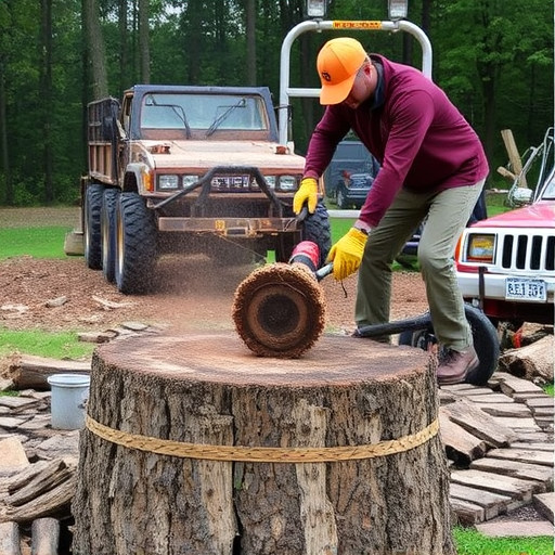 stump grinding