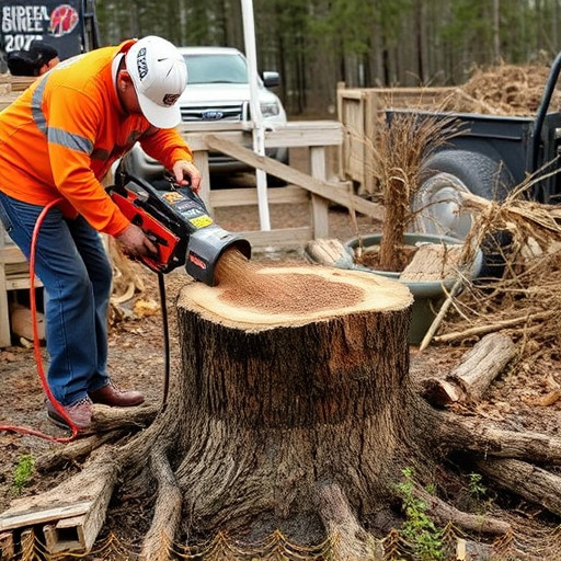 stump grinding