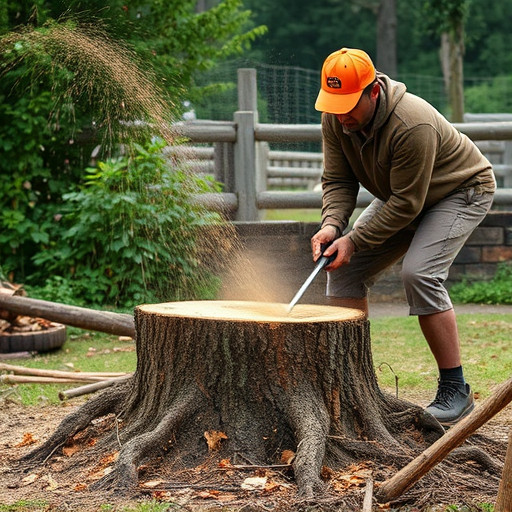 stump grinding