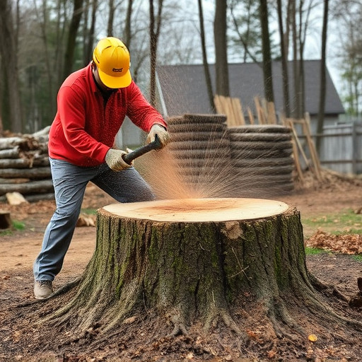 stump grinding