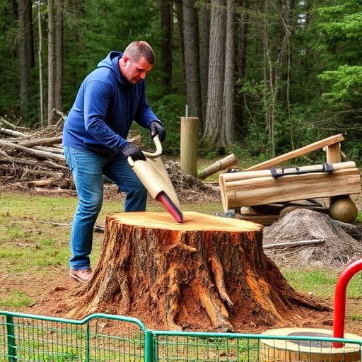 stump grinding