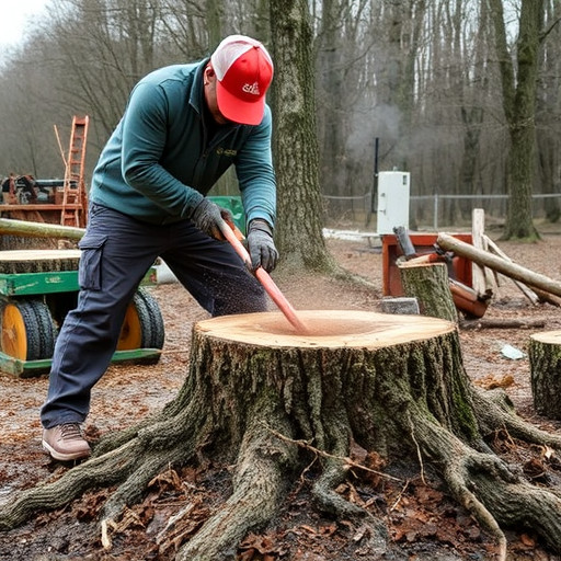 stump grinding