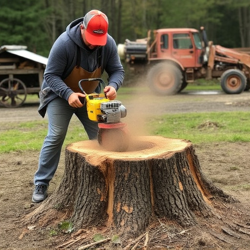 stump grinding