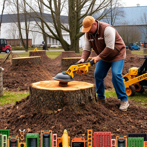 stump grinding