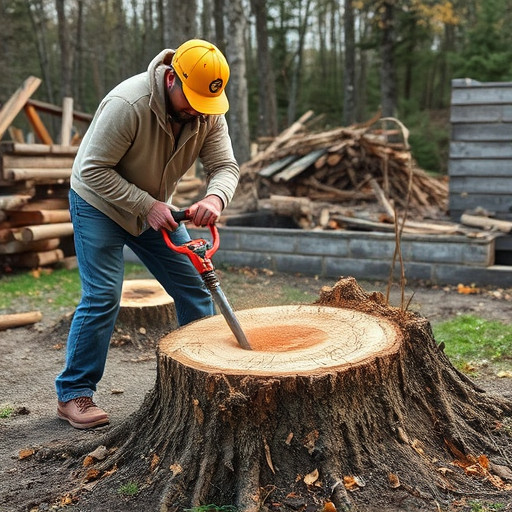 stump grinding