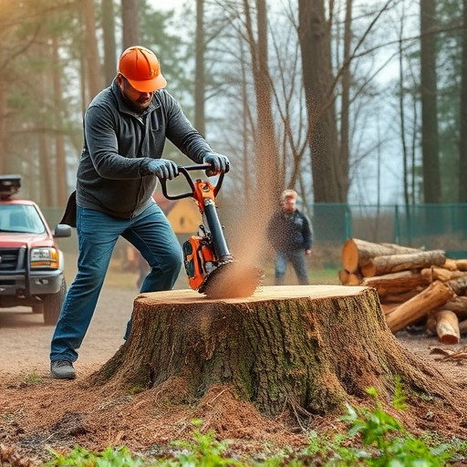 stump grinding