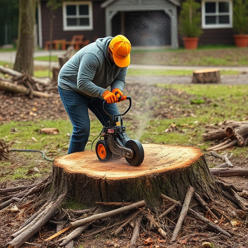 stump grinding