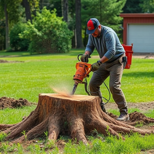 stump grinding