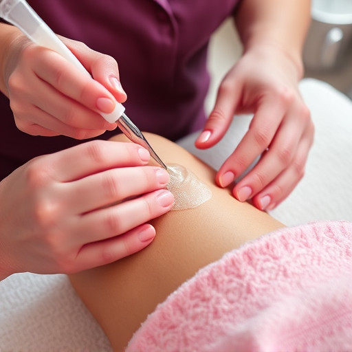 waxing hair removal