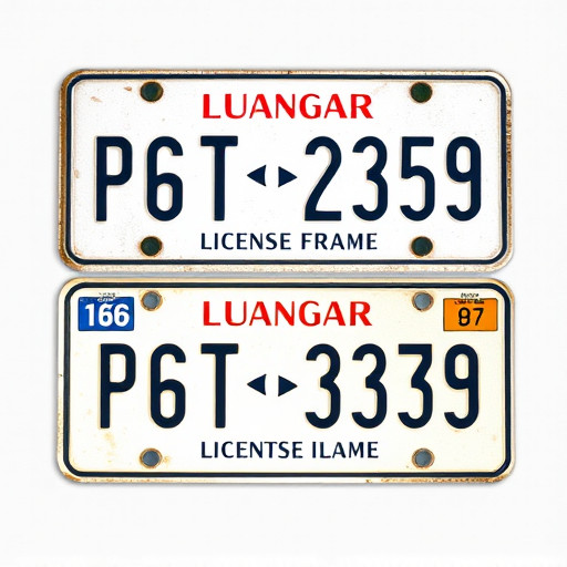 license plate frames