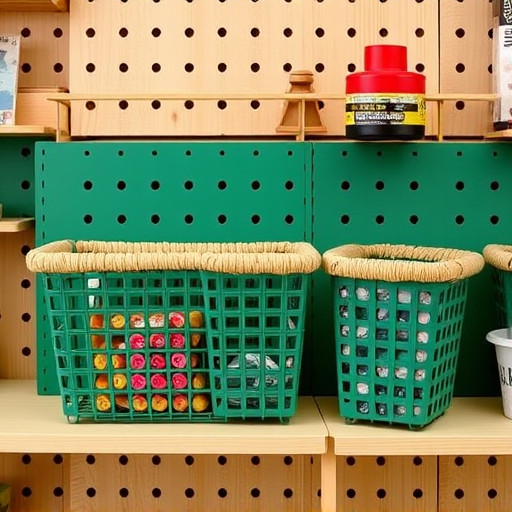 pegboard baskets