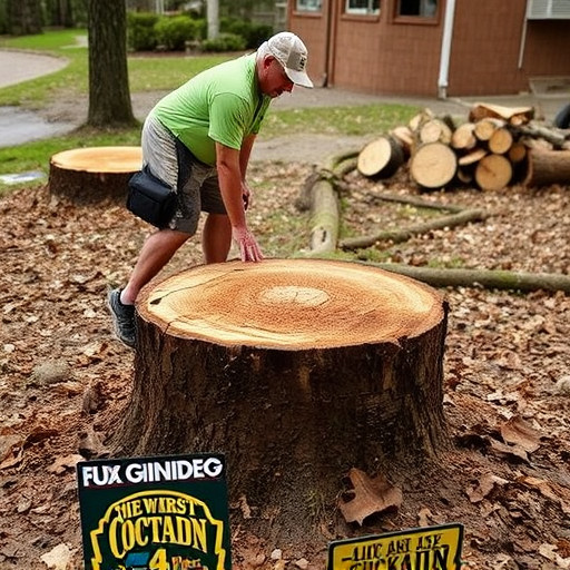 stump grinding