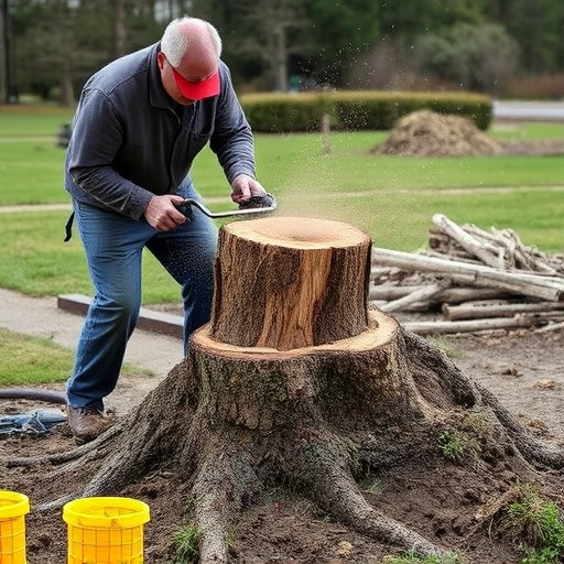 stump grinding