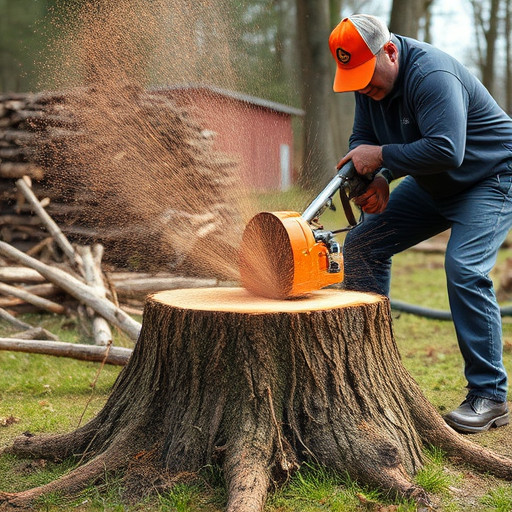 stump grinding