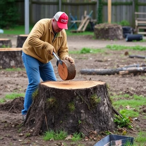 stump grinding