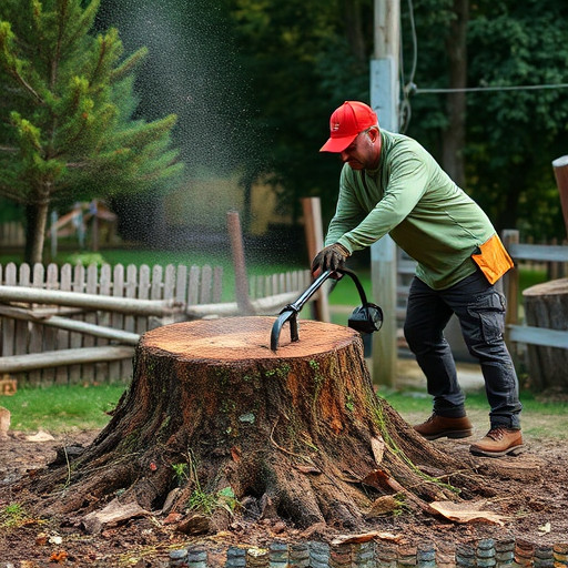 stump grinding