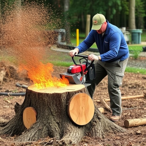 stump grinding