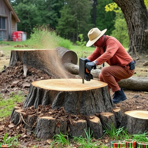 stump grinding