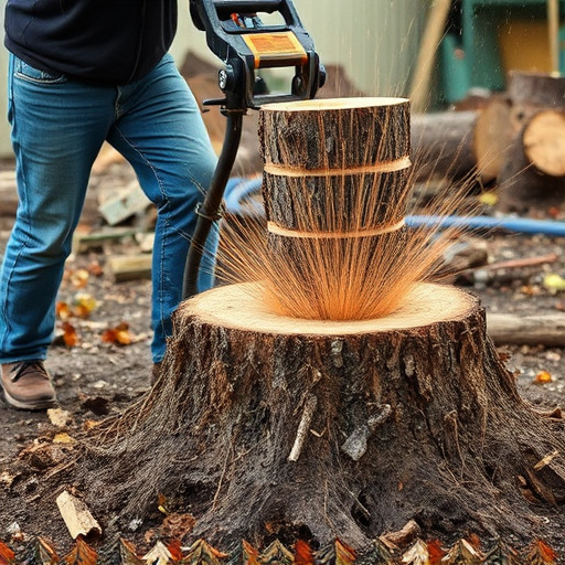 stump grinding