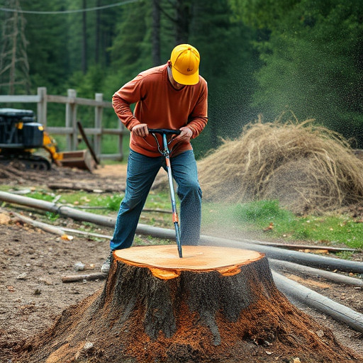 stump grinding