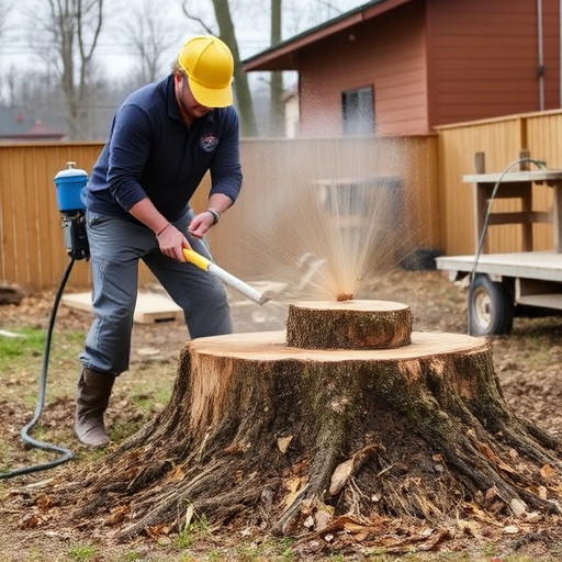 stump grinding