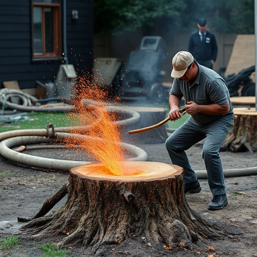 stump grinding