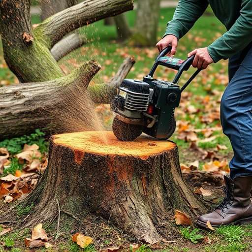 stump grinding