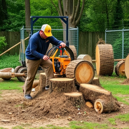 stump grinding