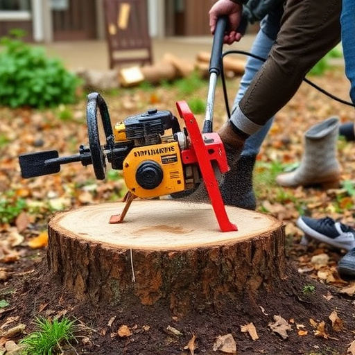 stump grinding