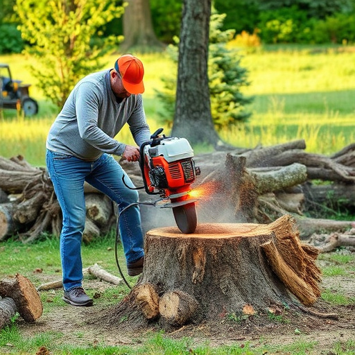 stump grinding