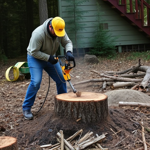 stump grinding