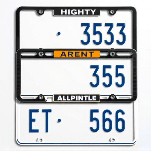 license plate frames