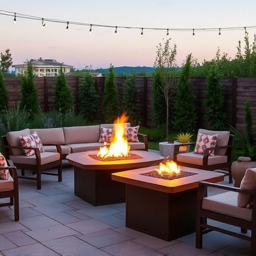 outdoor fire tables