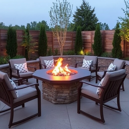 outdoor fire tables
