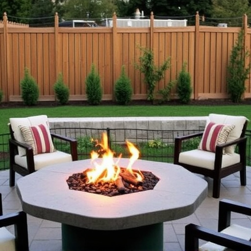 outdoor fire tables