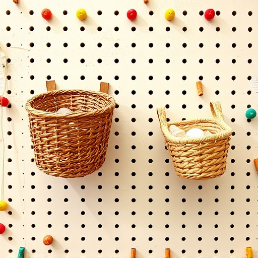 pegboard baskets