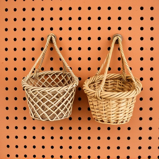 pegboard baskets