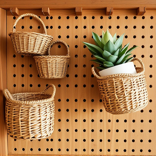pegboard baskets