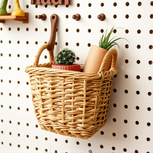 pegboard baskets
