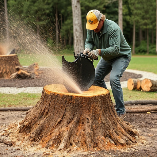 stump grinding