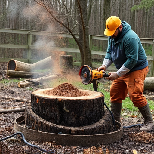 stump grinding