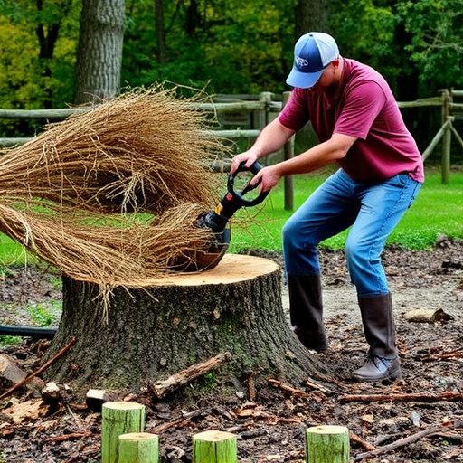 stump grinding