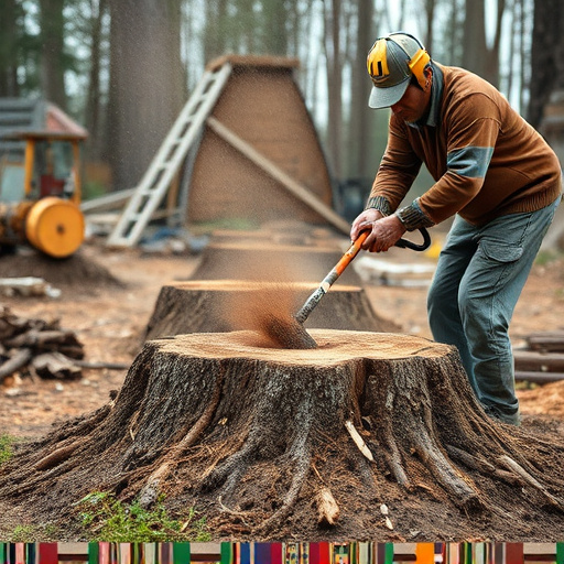 stump grinding